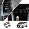 Aplicable a 23 Toyota ALPHARD/VELLFIRE Serie 40 Salida de Aire Acondicionado Lentejuela Erffa Interior