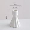 Suporte de Vela Cerâmico Simples Criativo Shumen Decoração de Casa Mesa de Entrada Jantar à Luz de Velas Decoração Romântica com Velas