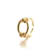 Anillo de Plata de Ley 925 Chapado en Oro de 18 Quilates Japón y Corea del Sur Vive con Artículos Más Vendidos Anillo Individual de Moda para Hombres y Mujeres Industria Pesada Ajustable