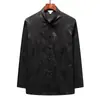 Conjunto de Tang Suit de Seda Helada de Manga Larga para Hombre para Primavera y Verano, Hanfu Estilo Retro para Personas de Mediana Edad y Mayores, Adecuado para Papá, Abuelo, Ejercicio Matutino y Ropa de Tai Chi