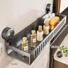 Estante de almacenamiento para baño, organizador de baño de pared sin taladro, bandeja de pared para inodoro, lavabo, lavado de manos y área de ducha