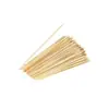 Fabricante de Espetos de Bambu Descartáveis Garfos de Churrasco em Forma de U Espetos Pequenos de Bambu Espetador de Carne Palitos com Bandeiras de Papel Grosso Prontos para Espetar