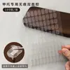 Sujetador de Uñas Cinta de Doble Cara Adhesivo Fuerte Herramienta de Uñas Postizas Pegamento Transparente Soporte de Práctica sin Rastro Pieza de Uña Fija Patrón Pegatina de Pegamento Gelatina