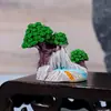 Micro-Paisagismo Criativo Rocha Artificial Árvore Musgo DIY Jardinagem Garrafa Ecológica Cena de Paisagismo Decoração Acessórios Pequenos Ornamentos