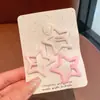 Pinzas para el Cabello Modernas para Niños Flequillo de Bebé Pinza para el Cabello de Estrella de Cinco Puntas Pinza BB Adornos para el Cabello Lindos para Niñas Adornos para el Cabello