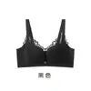Elegante sujetador push-up de encaje para mujer, cómodo y ligero, anti-caída, soporte lateral para el pecho, sin varillas, sujetador ajustable