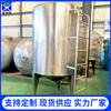 Tanque de almacenamiento de acero inoxidable de 10-50 metros cúbicos tanque de almacenamiento de líquido químico farmacéutico agua tanque de almacenamiento de leche cruda acero blanco tanque de almacenamiento a baja temperatura