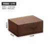 Caja de Nogal Negro con Cerradura Caja de Almacenamiento Sellada Caja de Documentos de Madera Caja de Almacenamiento de Escritorio Caja de Almacenamiento de Madera Maciza para el Hogar