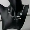 Colar de cruz de dupla camada de pedra da lua masculino marca de moda masculina de alta qualidade tudo-em-um corrente de suéter de aço titânio acessórios masculinos