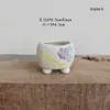Vaso de Flor Carnuda Cerâmica Jardinagem Cerâmica Mini Novo Criativo Grés Casa Vintage Novo Vaso de Porcelana Vaso