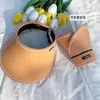 Chapéu de Verão com Aba Larga, Chapéu de Cor Doce com Topo Aberto, Chapéu de Sol com Aba Grande, Chapéu Dobrável com Proteção UV para Uso ao Ar Livre