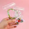 Saco Autovedante Transparente de PVC Saco para Embalagem de Joias Material DIY Artesanal Saco de Vedação para Pulseiras Saco de Vedação Antioxidação