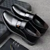 Zapatos de Cuero Temu Zapatos de Cuero para Hombre Casual de Negocios Cuero Suave para Hombres de Mediana Edad y Mayores Zapatos de Cuero Formales Transfronterizos Estilo de Hombre