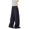 Pantalones casuales rectos para hombre 2026 nuevo estilo, mezclilla con un ambiente relajado de 'old money', simples y casuales, pantalones para hombre de talla grande