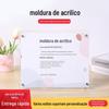 Moldura de acrílico para fotos, mesa de configuração, moldura de cristal transparente, parede A3a4, moldura de licença comercial, moldura de certificado de autorização