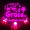 Nome da Classe Fãs de Concerto Devem Ajudar Placa de LED de Mão Personalização