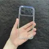 Para Apple 17 funda de teléfono móvil iPhone17 funda de teléfono móvil transparente agujero fino todo incluido 17Pro funda anticaídas 17air