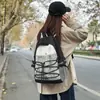 Mochila Ligera Simple de Estilo Coreano para Senderismo al Aire Libre, Viajes, Mujeres, de una Pieza, Envío Directo, Versátil, Gran Capacidad
