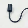 Base de Lámpara de Pared Codo Hierro Forjado con Base E27 Iluminación Accesorios para Lámparas