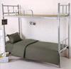 Juego de cama de tres piezas para estudiantes universitarios, sábana de algodón puro, funda de edredón, juego de cama individual de verano para dormitorio de cuatro piezas