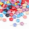 Cerâmica Quadrada Flor de Cinco Pétalas Coração de Pêssego Estrela Pulseira de Contas DIY Colar Materiais Acessórios de Brinco Acessórios para Joias DIY