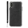 Funda para iPhone X, funda protectora para iPhone XR, funda de cuero anticaídas con tapa para iPhone XS Max