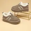 Botas de Nieve para Mujer, Nuevo Estilo Invierno 2026, Zapatos Casuales Cómodos de Felpa, Zapatos de Algodón para Exteriores con Suela Gruesa