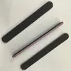 Lima de uñas negra lavable, tira de pulido EVA, directa de fábrica, para reparación de uñas artísticas, tira de pulido, arte de uñas de moda