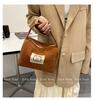 Comercio exterior Bolso de mujer pana bolso cuadrado pequeño 2023 nuevo bolso de mano Moda coreana bolso pequeño simple una generación de cabello