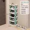 Zapatero plegable de múltiples niveles en forma de X para apartamentos de alquiler, entrada del hogar y uso en dormitorios, diseñado para espacios estrechos