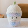 Nuevo juguete de peluche de fruta de simulación muñeca linda sandía aguacate de ocho pulgadas regalo para lanzar muñeca de máquina de garra