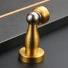 Acero Inoxidable Succión de Puerta Tope de Puerta Engrosado Puerta de Habitación de Hotel Tope de Puerta Anticolisión Succión de Pared de Dormitorio Succión Magnética Fuerte para Puerta Tope de Puerta Táctil Succión de Piso