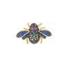 Collar con colgante de mariposa de amor transfronterizo europeo y americano para mujer, chapado en oro y cobre, con circonitas, alas de corazón de melocotón y cerezas, accesorios de joyería