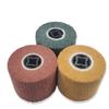 Roda de aço inoxidável com núcleo cruzado para trefilação roda de polimento com pinça de areia para esmerilhadeira angular roda de trefilação roda de polimento de fibra para máquina de trefilação