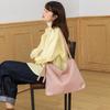 Bolso de hombro de gran capacidad, informal, de lona de nailon, sencillo y moderno, para mujer, nuevo bolso de mano para estudiante.