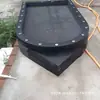 Bote de Plástico Engrosado Ligero Bote de Pesca Acuática Tabla Flotante Inflable Fuga Portátil Espuma EVA Bote No de Pesca Duro Acuicultura