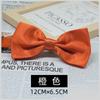 Corbata de Lazo Vestido de Hombre Estilo Coreano Caballero Británico Doble Capa Color Sólido Rojo Vino Negro Novio Padrino Hermanos Lazo Marea