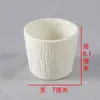 Maceta simple para quemar maceta de gran diámetro maceta diy pintada a mano cerámica simple para quemar guardería transpirable pintura colorear tridimensional foto