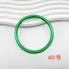 Pulsera de Silicona Brillante Europea y Americana Transfronteriza Nueva Placa Metálica Ligera Color Oro Foil 0.5 Pulsera de Silicona para Mujer