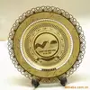 Fabricantes suministro artesanías metálicas producción de placa de cobre placa de premio de cobre conmemorativa disco de acero inoxidable venta al por mayor