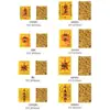 Pegatina de Gato de la Suerte de Oro Puro 999 para Teléfono, Pegatina Dorada Adhesiva de Tesoro de la Fortuna que Atrae Riqueza, Regalo Promocional de Tienda de Oro
