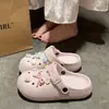 Zapatos Birkenstock de Dibujos Animados para Exteriores de Verano DIY, Zapatos Cerrados Ligeros y Versátiles, Zuecos de Ballet para Mujer