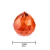 Bola de Iluminación de Cristal de 20 mm Cristal K9 Habitación Dormitorio Cortina de Cuentas para Puerta Accesorios Cortina de Puerta Colgante para Fiesta de Bodas
