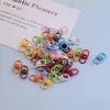 Fivela Giratória Universal em Forma de Oito Criativa Colorida de Doce Materiais para Acessório de Chaveiro de Conexão de Contas Artesanal DIY