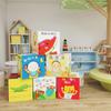 Biblioteca de Livros Ilustrados Infantis Criação Ambiental Canto de Leitura Decoração de Layout Decoração de Livros Ilustrados para Educação Infantil Jardim de Infância Caixa de Chão Temática