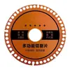 Disco de Corte Multifuncional Compuesto para Azulejos Cerámicos, Losas de Roca, Mármol, Tejas de Acero Colorido, Láminas de Hierro, Amoladoras Angulares de Metal, Discos de Corte Seco Soldados
