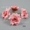 Flor Rosa de Otoño 4.5 cm Flor de Rosa Pasador de Flor Accesorios para Peinado de Ópera Caja de Flores Flor para Zapato Arreglo de Boda