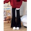 Pantalones Slip Negros para Mujer Primavera y Otoño 2025 Nuevos Cintura Alta Dape Cubre Caderas Adelgazantes Traje Pantalones de Herradura Casual Acampanados