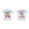 Marca de Moda Europea y Americana Transfronteriza High Street Nueva Camiseta Casual Holgada de Manga Corta con Cuello Redondo Estampado de Letras para Hombre y Mujer