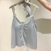 Pijama de Renda Liso com Bojo para Mulheres, Conjunto de Camisola Shorts de Seda Gelada para Verão, Conjunto de Cardigã e Calça para Dormir Estilo Puro Desejo de Cetim